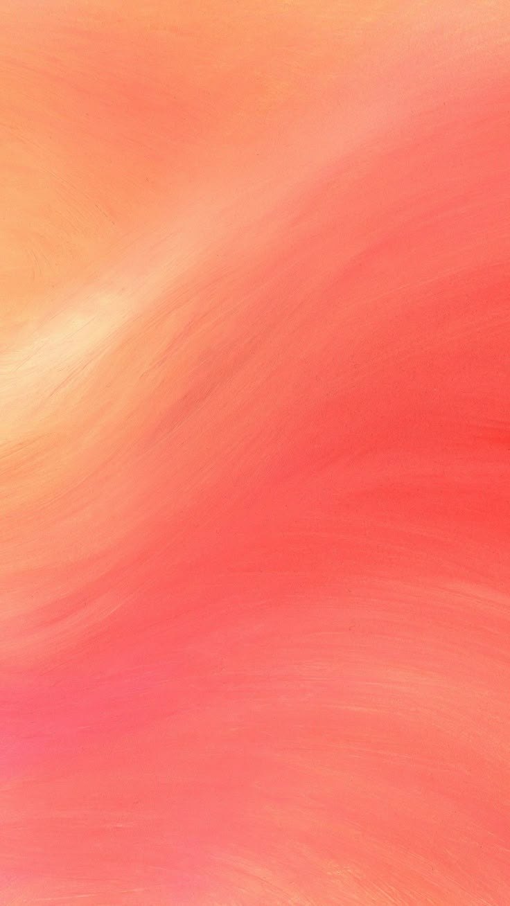 an orange and pink painting with white lines on the bottom right corner, as if it were painted in oil or acrylic