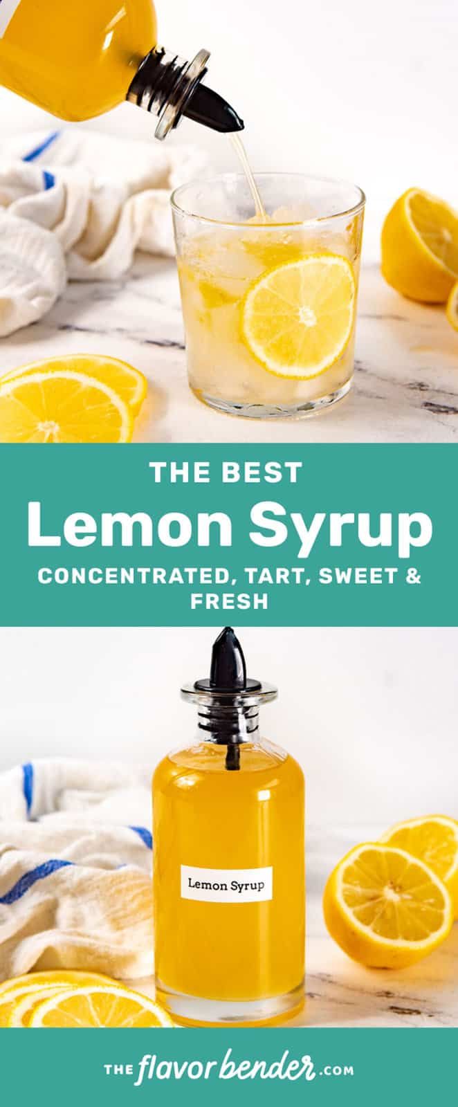 the best lemon syrup concentrates, tart, sweet & fresh for all skin types