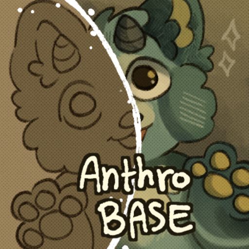 an animal with the words anthr base on it