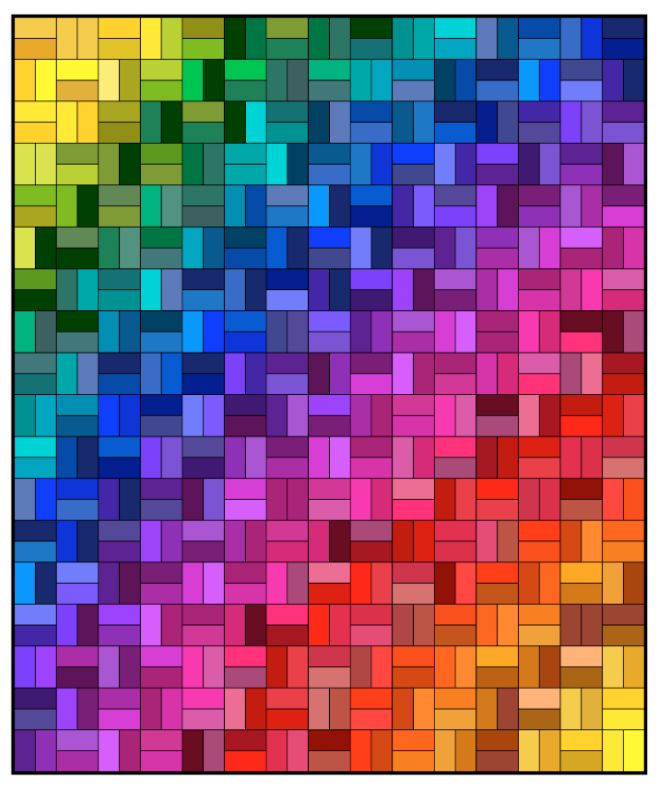 an image of a multicolored background that looks like it is made out of squares