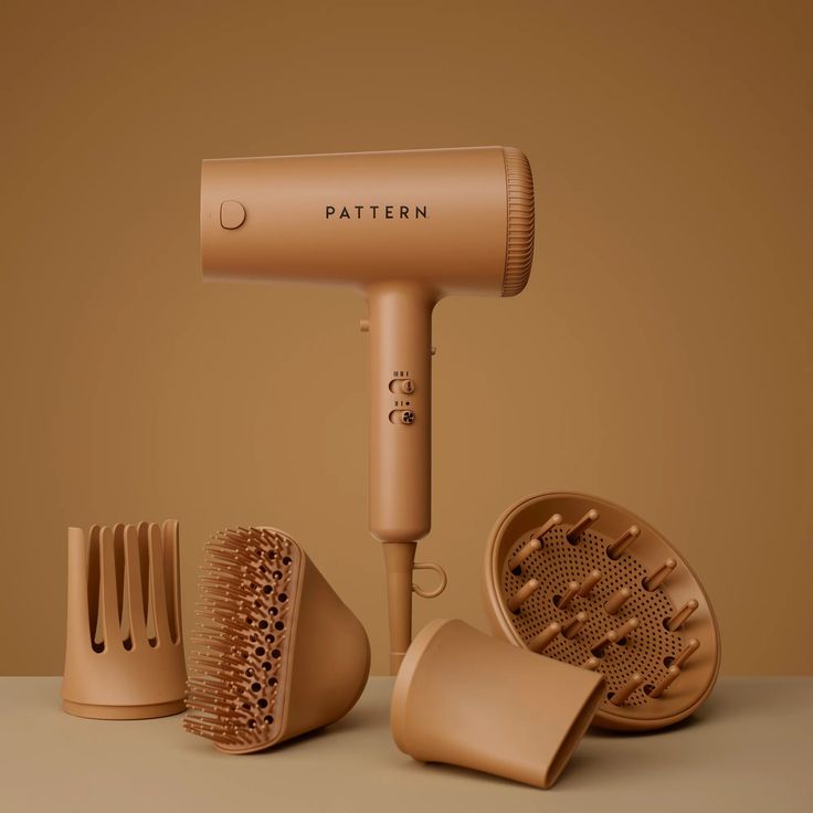 Blow Dryer for Curly Hair: Diffuser & Other Attachments | PATTERN – Pattern Beauty Curl Mousse, Heat Protectant Spray, Pattern Beauty, Hair Diffuser, Curly Hair Types, Hair Patterns, Hydrating Mist, Hydrating Shampoo, Wide Tooth Comb