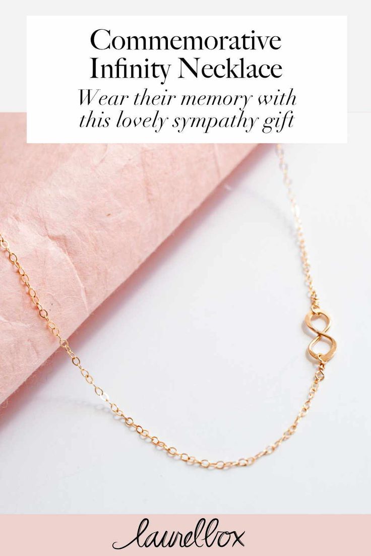 Wear a necklace that symbolizes eternity and boundless love. A design hand crafted by laurelbox, this infinity necklace signifies infinite love. Commemorative Jewelry, Bereaved Mothers, Spouse Gifts, Child Loss, Infinite Love, Simple Reminders, Infinity Necklace, Memorial Jewelry, Sympathy Gifts