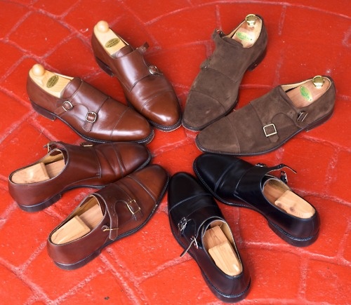 Double Monk Family. Double Monk Strap Shoes, Double Monk Strap, How To Talk, Monk Strap Shoes, Monkey Business, Girl Talk, Monk Strap, Inspiration Board, Salvatore Ferragamo Flats