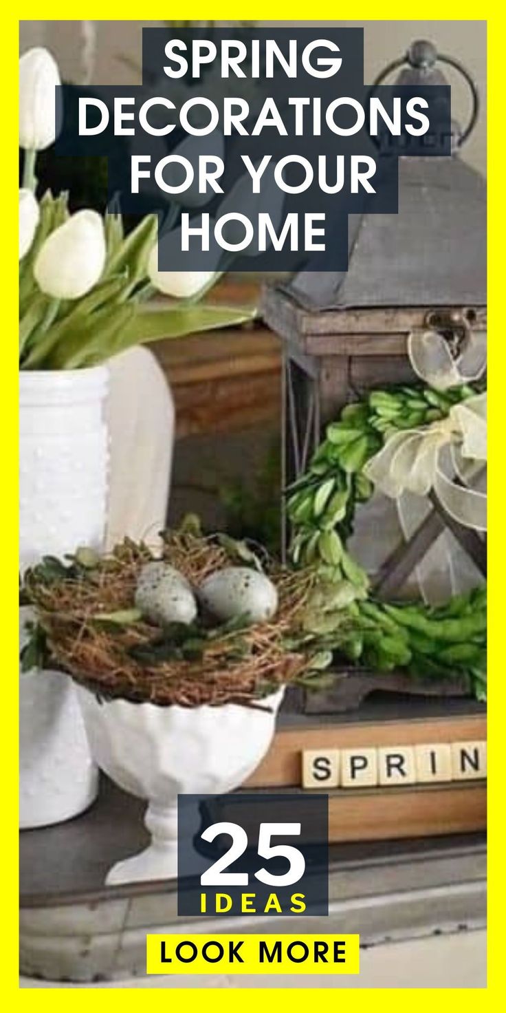 spring decorations for your home 25 ideas to look more beautiful