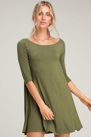 Cute Green Dresses | Casual, Formal, Date Night & More at Lulus Satin Skater Dress, Tropical Print Maxi Dress, Green Formal Dresses, White Embroidered Dress, Jersey Knit Dress, Cocktail Attire, Halter Midi Dress, Midi Ruffle Dress, Dress Shirt Sleeves