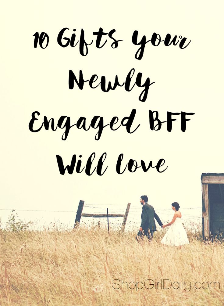 a couple walking through tall grass with the words no gifts you newly engaged, but will love