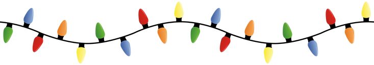 an image of colorful lights on a white background with long black wires connected to each other