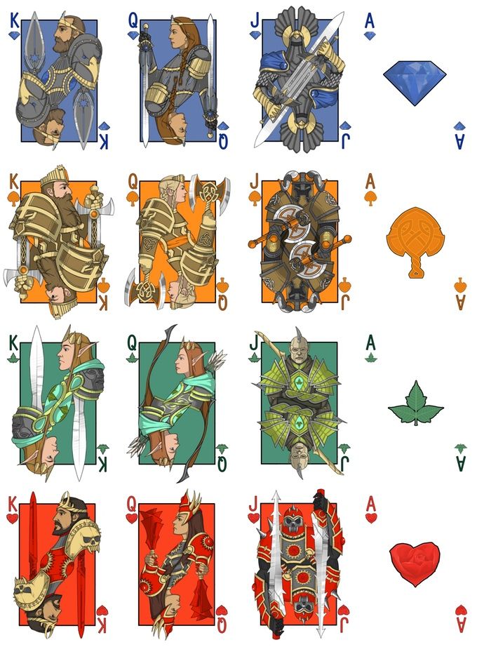 an image of some type of card game