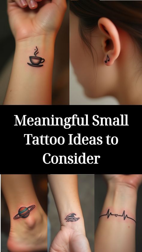 small tattoos on the wrist and behind the ear that say, meaningful small tattoo ideas to consider