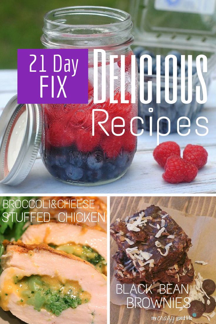 the cover of 21 day fix delicious recipes