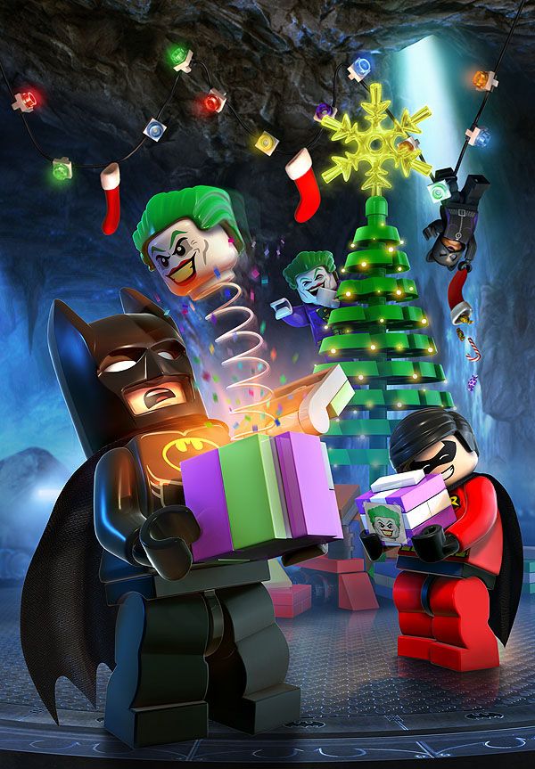 the lego batman movie is coming to an end in christmas time, and it's all here