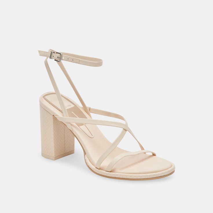 BARLY HEELS BONE LEATHER Neutral Heels, Trending Sandals, Wedding Guest Looks, Flirty Dresses, Fashion Sandals, Designer Sandals, Girl Next Door, Stylish Fashion, Next Door