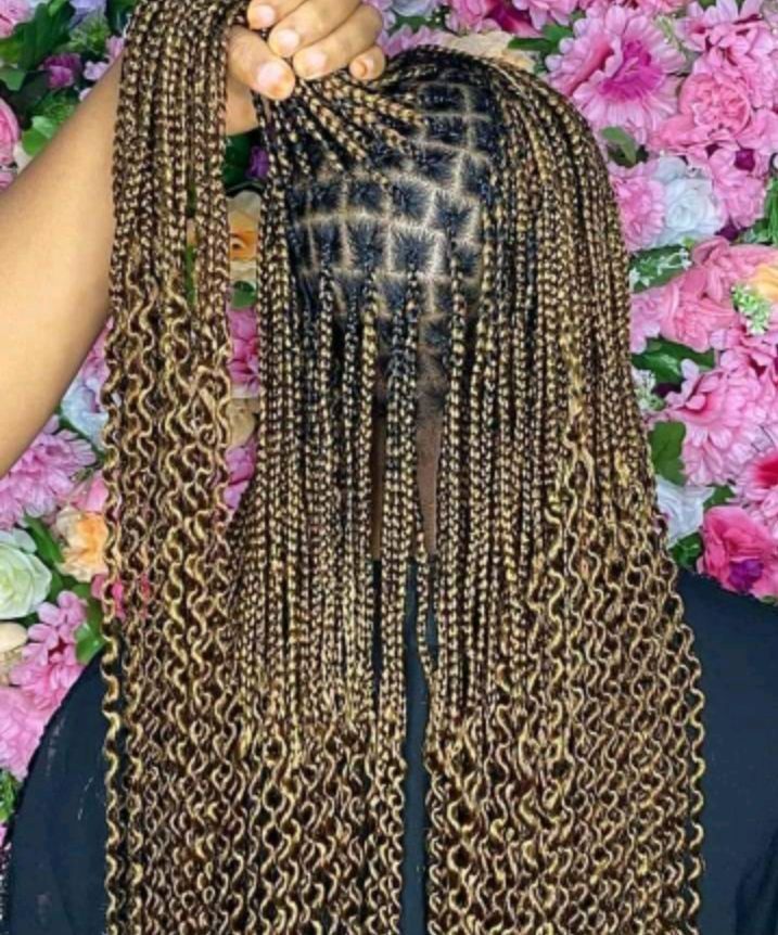 Latest African Hair Braiding Styles 2023, Watermelon Braids Hairstyles, Watermelon Hairstyle, Trending Braids 2023, Braids For Adults, Adult Braids Hairstyles, 2023 Braids For Black Women, Rasta Braids Hairstyles, Latest Hair Braids Styles 2023