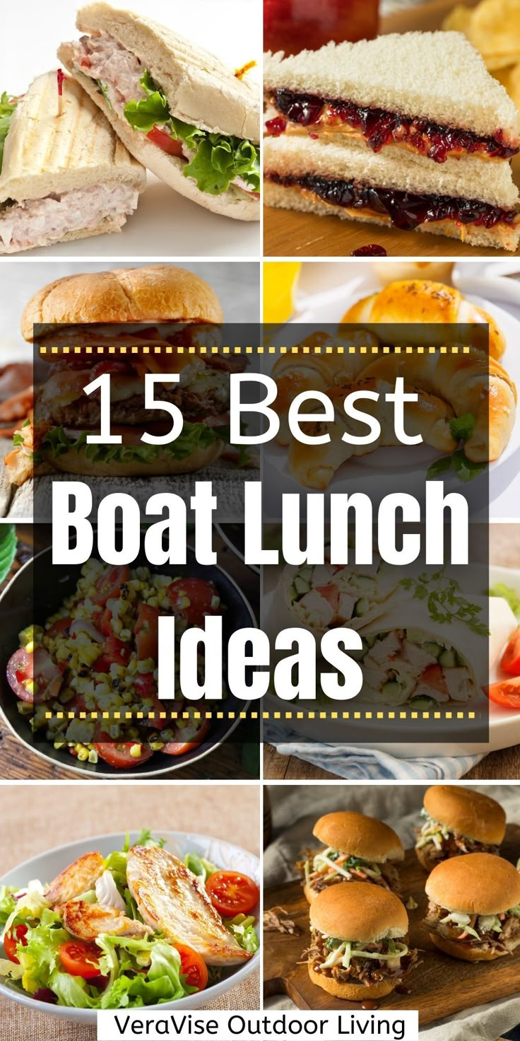 the top ten best boat lunch ideas