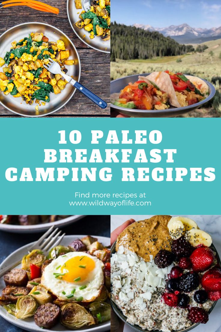 the top 10 paleo breakfast camping recipes