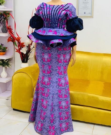 Ankara Clothes, Ankara Skirt And Blouse, Traditional African Clothing, African Fabric Dress, Mia Mia, Dress Ankara, African Print Dress Ankara, African Styles, African Dresses For Kids