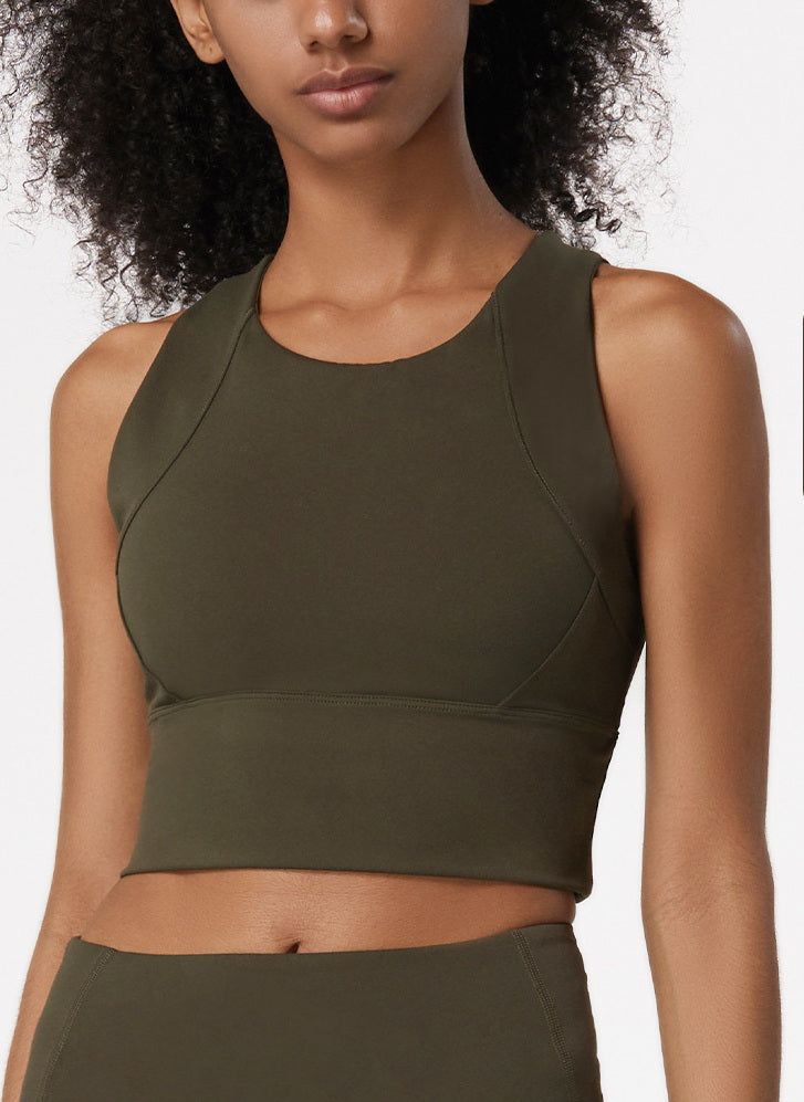 The EMES SHOP sports bra is detailed with a high round scoop neckline. thick tank straps. a built-in lined bra. and cropped fit. Features a thick waistband and acontouring seaming. This light-weight. quick-drying. buttery soft compressing sportsbra features all the support and comfort you need. while still looking cute.MATERIAL:75% Nylon. 25% Spandex MEASUREMENTS:Small : 4-6 Waist: 25-26.5 in Chest: 33-34.5 inMedium : 6-8 Waist: 26.5-28 in Chest: 34.5-36 inLarge : 8-10 Waist: 28-29.5 in Chest: 3 Eatonton Georgia, Winter Puffer Vest, Romper Suit, Suit Swimsuit, Leggings Hoodie, Training Running, Yoga Activewear, Running Fitness, Activewear Sets