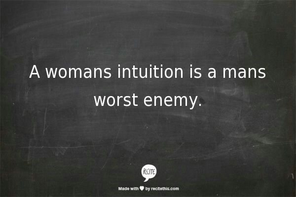 a woman's institution is a man's worst enemy quote on blackboard