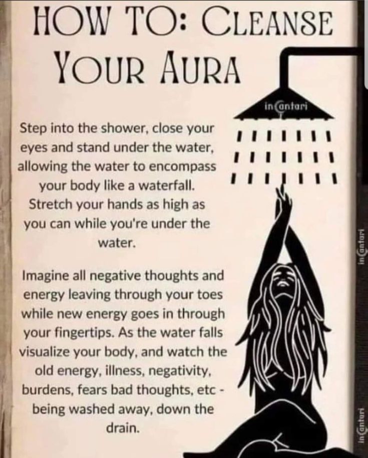 Cleanse Your Aura, Feminine Spirituality, Magic Spell Book, Witch Spirituality, Yoga Mantras, Bad Thoughts, Witchcraft Spell Books, Energy Healing Spirituality, Spiritual Cleansing