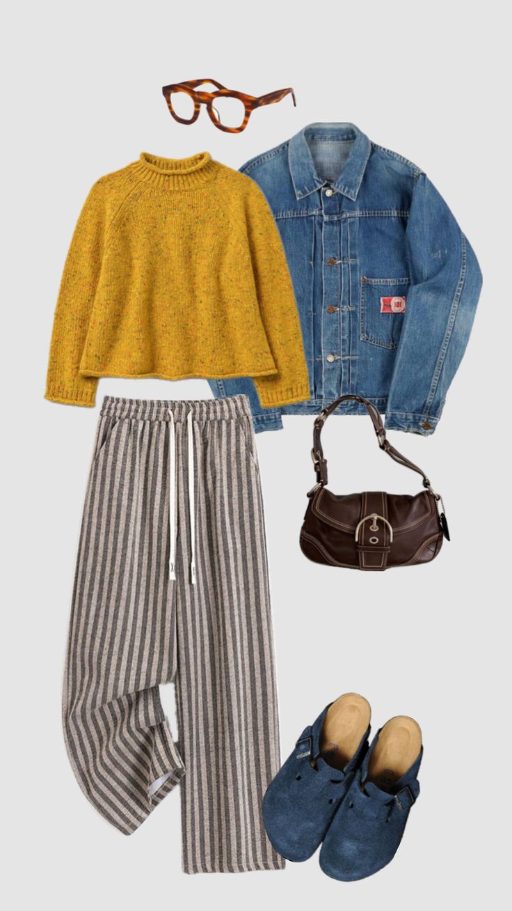 Comfy Work Outfit, Italy Outfits, Yellow Outfit, 2000s Fashion Outfits, Cute Everyday Outfits, Curvy Outfits, Outfit Inspo Fall, Colourful Outfits, Casual Style Outfits