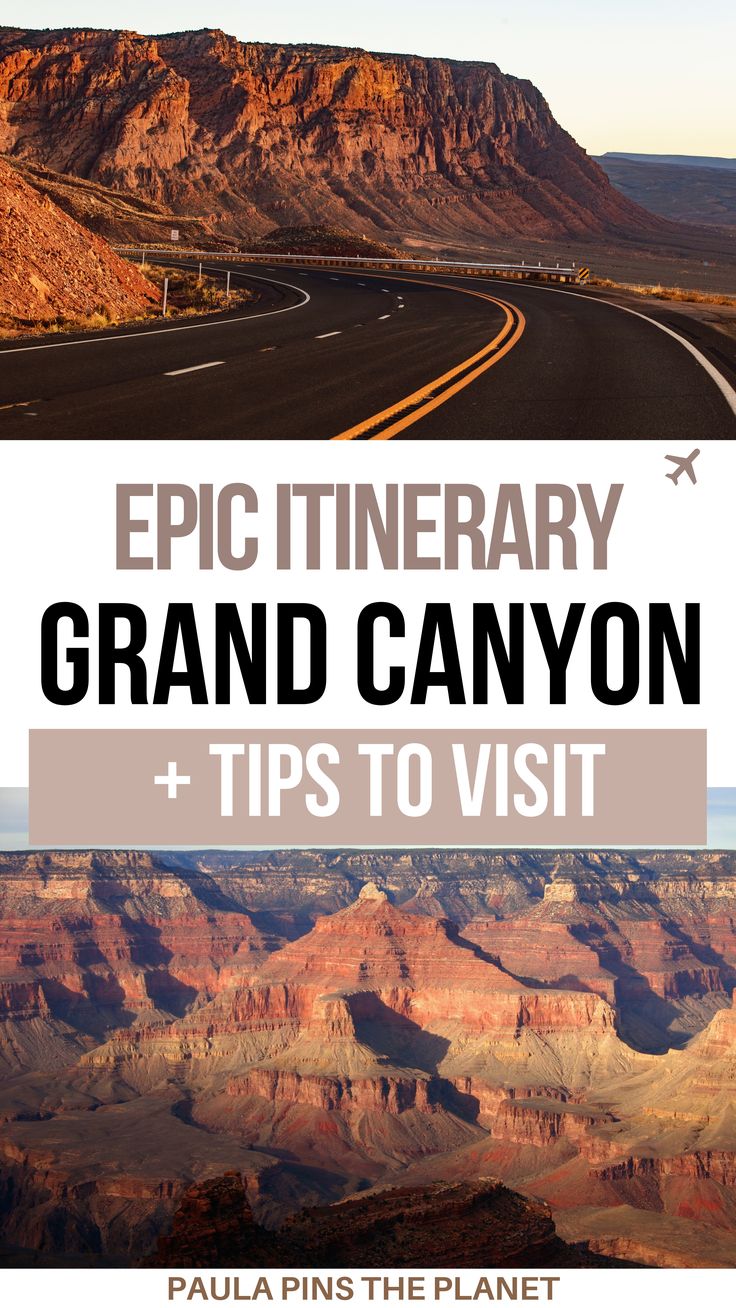 Grand Canyon 2-day itinerary Grand Canyon Itinerary, Trip To Grand Canyon, Travel Destinations Bucket Lists, Travel Recommendations, Hiking Guide, Bucket List Destinations, The Grand Canyon, Best Places To Travel, What To Pack