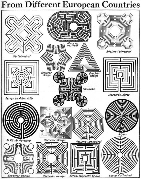 Variety Drawing Idea, Maze Design Ideas, Maze Art, Maze Drawing, Labyrinth Garden, Labyrinth Art, Maze Pattern, Labyrinth Maze, Labyrinth Design