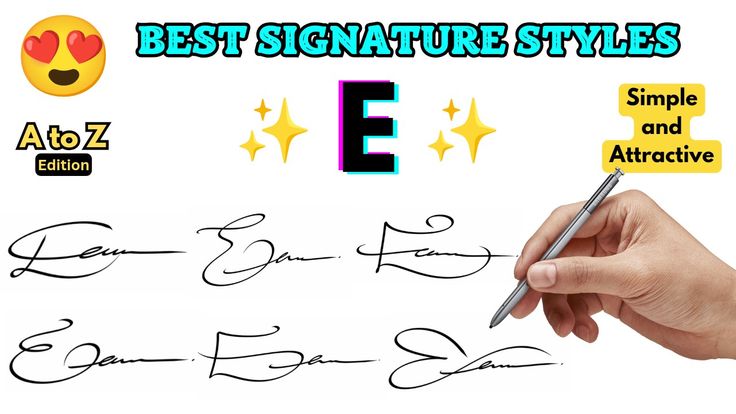 someone is writing on a piece of paper with the letters e and f in cursive handwriting