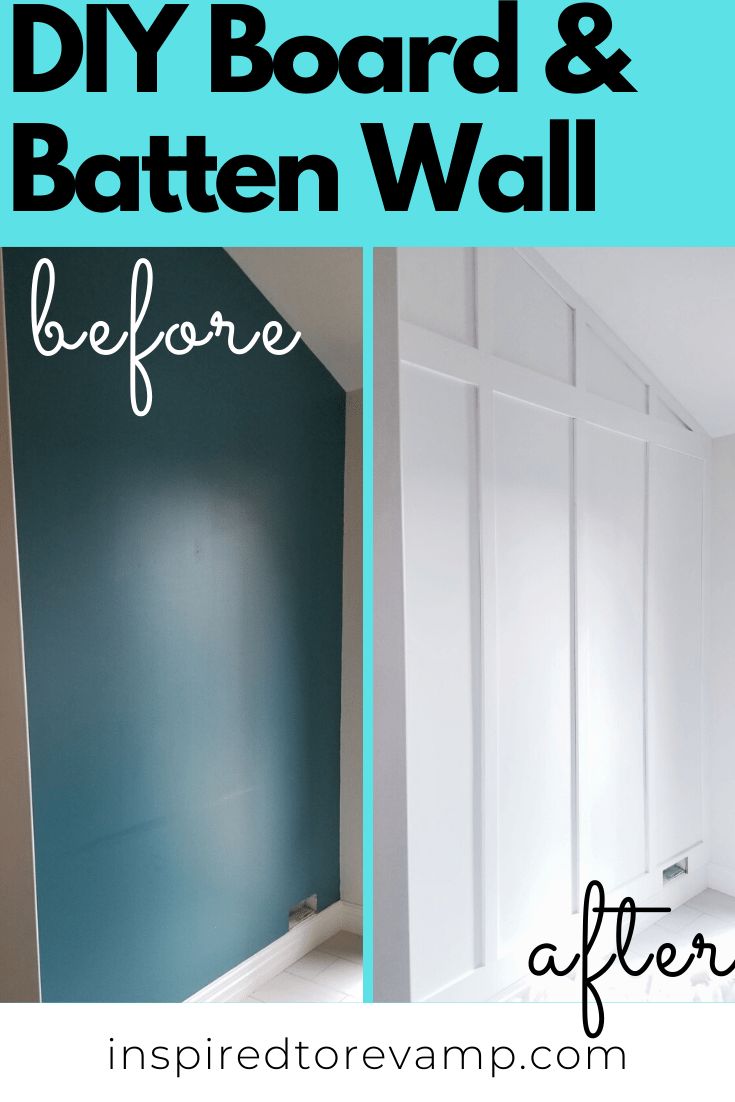 the before and after of a bathroom remodel with blue paint on the walls