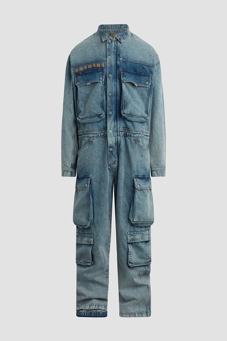 Description From our collab with stylist Zoe Costello, our Brigade Work Jumpsuit is a revved-up rendition on a classic, cut with ample utility pockets from premium non-stretch denim in the Infamous wash. Product Details Front Rise: 13", Leg Opening: 17.25", Inseam: 32", Body Length: 22.75", Chest: 51.5", Sleeve Length: 24.25"Model Height 6’1"Model wearing size MMeasurements based on size M Fit & Care Content: 100% CottonMachine wash cold with like colorsDo not bleachTumble dry low or hang to dry Men’s Denim Overalls Outfit, Utility Denim Jumpsuit With Pockets For Streetwear, Utility Style Denim Jumpsuit With Pockets, Denim Utility Jumpsuit With Pockets, Utility Denim Overall Jumpsuit With Pockets, Utility Denim Blue Jumpsuit With Side Pockets, Utility Jumpsuits And Rompers With Pockets In Medium Wash, Utility Denim Jumpsuit In Medium Wash With Side Pockets, Utility Style Medium Wash Denim Jumpsuit With Side Pockets