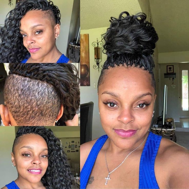 Crochet Weave Hairstyles, Beckham Hair, Braids With Shaved Sides, Shaved Side, Braided Top Knots, Crochet Hairstyles, Hair Doctor, Shaved Side Hairstyles, Makeup Hacks Beauty Secrets