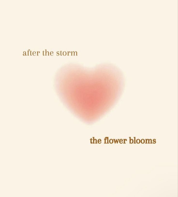 the flower blooms album cover with a heart shaped object on it's back side