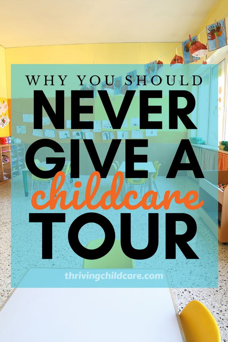 a child's room with the words why you should never give a children's tour