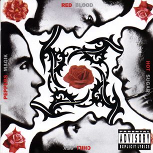 the red blood album cover is shown with roses and two men's faces on it