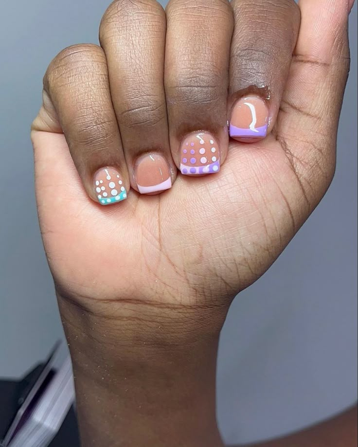 Kids Acrylic Nails Short Ideas, Kids Acrylic Nails Short, Kids Gel Nails Ideas, Little Kid Nails, Short Nails For Kids, Kid Nail Designs, Kids Manicure Ideas, Kids Acrylic Nails, Braider Nails