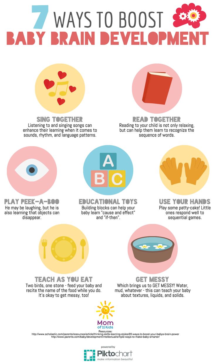 the 7 ways to booster your baby's brain development with these infos and tips