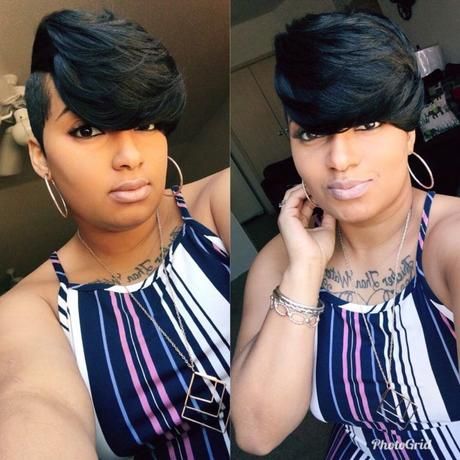 Short Quick Weave Styles, Short Quick Weave Hairstyles, 27 Piece Hairstyles, Short Quick Weave, Short Weave Hairstyles, Hairstyles Quick, Black Women Short Hairstyles, Black Hairstyles With Weave, Black Hair Short Cuts