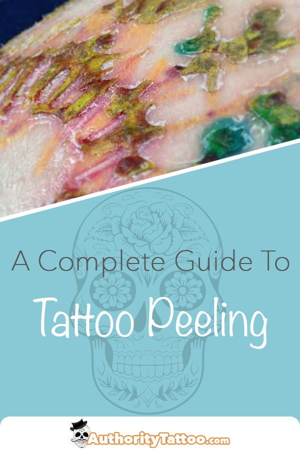 the complete guide to tattoo peeling