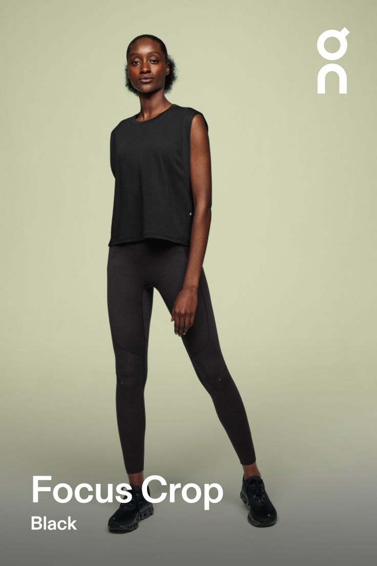 Whether it's yoga, working out or all-day wear – the breathable Focus Crop is down for anything. Wear it over the Performance Bra to complete the look | On Women's Focus Crop Short-Sleeve Shirt in Black, Size: XL. All-day wear, workouts, yoga Travel, Workout. Performance Running | Polyester Versatile Moisture-wicking Activewear For Workout, Versatile Moisture-wicking Activewear, Versatile Breathable Activewear For Light Exercise, Versatile Stretch Sweat-resistant Activewear, Versatile 4-way Stretch Activewear For Workout, Versatile Go-dry Activewear For Gym, Versatile Go-dry Activewear For Training, Versatile Go-dry Activewear For Light Exercise, Versatile Stretch Tops For Light Exercise