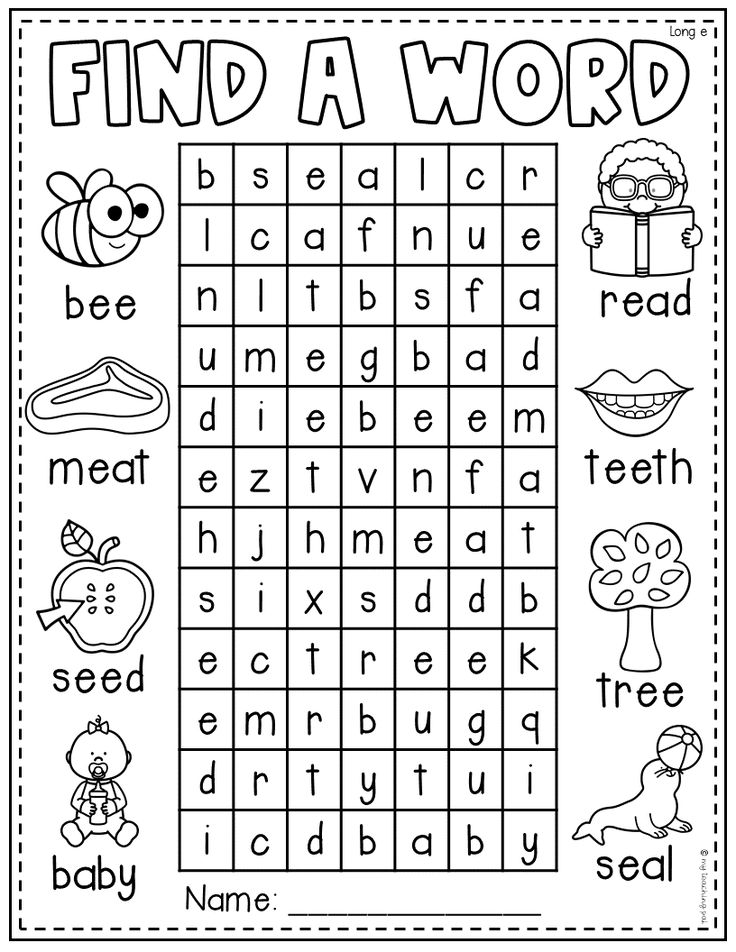 Find a Word Phonics Worksheets - CVC, Long Vowels, Digraphs, Blends & More! | Phonics worksheets, Kindergarten worksheets sight words, Phonics #Find_A_Word_Free_Printable #Blending_Sounds_Worksheets #Pre_Schoolers_Activities_Printable #Phonics_1st_Grade Pre Schoolers Activities Printable, Word Puzzles For Kids, Fun Phonics Activities, Find A Word, Word Table, Digraphs Worksheets, Cvc Words Worksheets, Printable Alphabet Worksheets, Cvc Word Activities