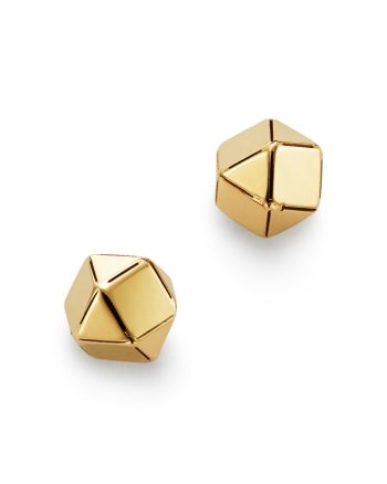 Moon & Meadow Geometric Ball Stud Earrings in 14K Yellow Gold - 100% Exclusive Ball Jewelry, Ball Stud Earrings, Yellow Gold Earrings, Gold Earrings Studs, Jewelry Accessories, Yellow Gold, Stud Earrings, Moon, Yellow