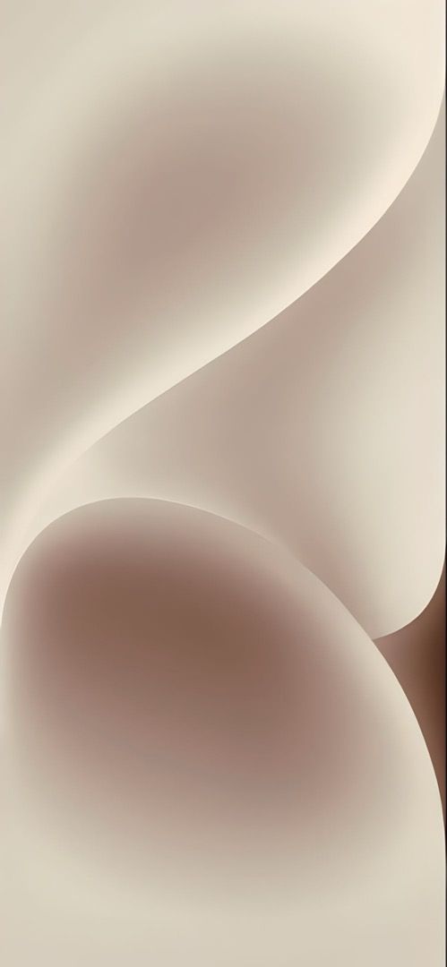 an abstract background with white and brown shapes in the center, including curved lines on the left side