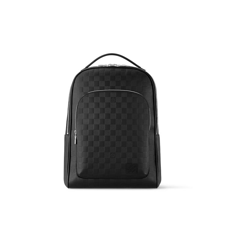 Avenue Backpack Damier Infini Leather - Men - Bags | LOUIS VUITTON ® Leather Street Style, Bags Louis Vuitton, Louis Vuitton Fashion, Checkerboard Pattern, Louis Vuitton Official, Mens Leather Bag, Everyday Luxuries, Understated Elegance, Modern Elegance