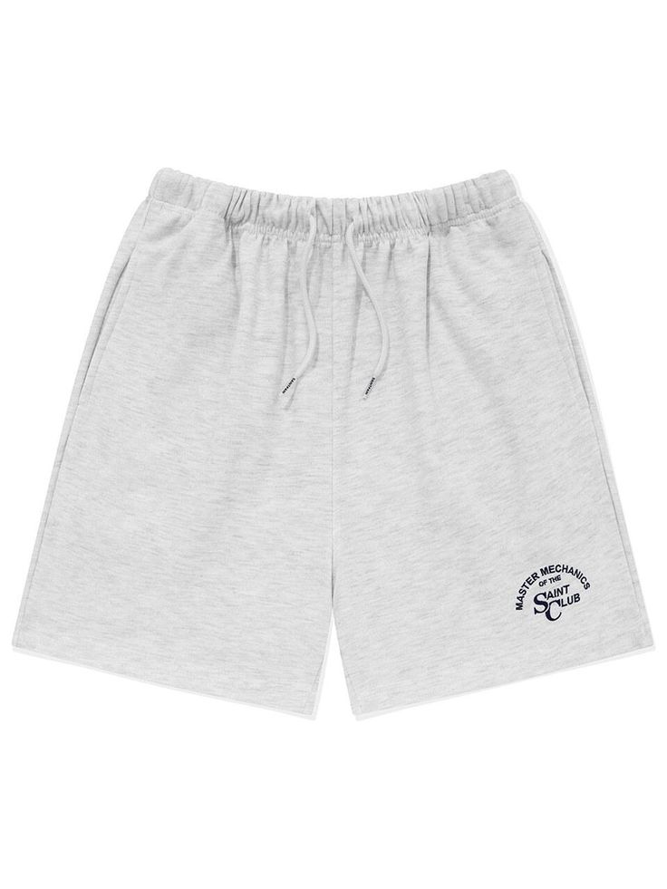 These are basic sweat shorts with minimal design so works well for easy daily wear. It is cut from soft and comfy cotton-blend terry.- Elasticated drawstring waistband- Two front on-seam pockets- One back patch pocket with point logo label- Lettering embroidery at hem- Loose fit- Tentar and tumble finish to minimize distortion after wash Cotton Athleisure Sweatpants Short Length, Athleisure Cotton Short Sweatpants, Athleisure Cotton Short Length Sweatpants, Cotton Athleisure Sweatpants In Short Length, Short Length Cotton Sweatpants In Athleisure Style, Cotton Athletic Shorts With Drawstring For Loungewear, Cotton Drawstring Athletic Shorts For Loungewear, Sporty Cotton Athletic Shorts With Drawstring, Sporty Cotton Sweatpants With Built-in Shorts