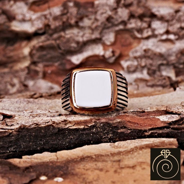 "Handmade 925 silver mens engagement ring. Will be one of butique piece of your collection. Looking for a unique, one of a kind GIFT FOR HIM, groomsman gift, father's day gift, teacher day gift? Look no further. This cool gemstone ring is the right answer and best gift for an elegant man. CUSTOMIZATION: I can make the same ring of 18K GOLD or 22K GOLD with the same or DIFFERENT GEMSTONE at an EXTRA COST. Please contact me for details if you're interested. All sizes are avaliable. If you have ext Handmade White Sterling Silver Signet Ring, Handmade White Signet Ring In Sterling Silver, White Sterling Silver Signet Ring For Wedding, Wedding White Sterling Silver Signet Ring, Classic White Engraved Rings, White Engraved Ring With Polished Finish, Classic Engraved White Rings, White Sterling Silver Signet Ring Stamped 925, Timeless Handmade Rings For Anniversary