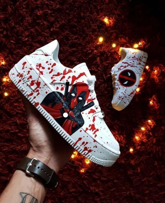 Marvel Shoes, Custom Sneakers Diy, Style Boy, Custom Painted Shoes, Custom Shoes Diy, Nike Shoes Air Force, White Nike Shoes, Nike Fashion Shoes, Jordan Shoes Girls