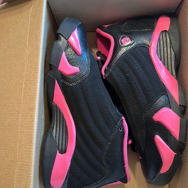 Worn Maybe Twice. In Very Good Condition Sporty Pink Jordan Shoes With Rubber Sole, Sporty Pink Low-top Jordan Shoes, Pink Jordan Shoes With Round Toe For Sports, Pink Jordan Shoes With Rubber Sole, Sporty Pink Jordan Shoes, Pink Jordan Sports Shoes, Pink Sporty Jordan Shoes, Pink Sporty Jordan Shoes For Sports, Pink Jordan Sports Shoes With Cushioned Footbed