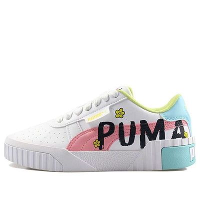 (Kids) PUMA Cali Novelty 'Flower' 374283-01 (SNKR/Skate/Light/Low Top/Women's) Puma Cali, Top Women, Cali, Low Top, Your Perfect, Multi Color, Womens Tops, Sneakers, Flowers