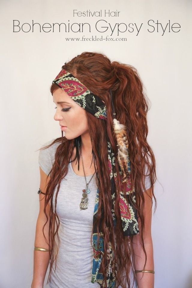 25 Best Long Hairstyles for 2015: Half-Ups & Upstyles Plus Daring Colour Combos - PoPular Haircuts Teen Haircuts, Freckled Fox, Hair Colorful, Boho Mode, Meg Ryan, Hair Girls, Smink Inspiration, Estilo Hippie, Bohemian Hairstyles