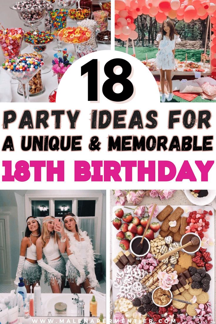 18th birthday party ideas 18th Girl Birthday Party Ideas, Outdoor Picnic Party Ideas, Photoshoot Ideas 18th Birthday, 18th Birthday Party Ideas Activities, 18th Birthday Themes, 18th Birthday Party Ideas At Home, 18th Birthday Ideas For Girls, 18th Birthday Celebration Ideas, 18th Birthday Cake Ideas