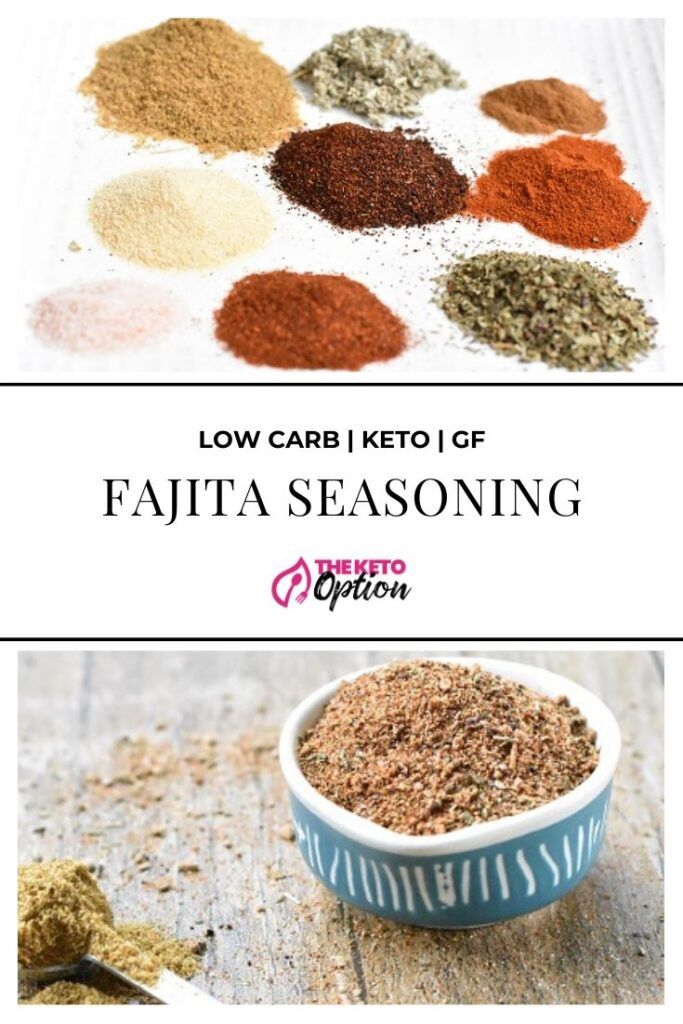 low carb keto gf fajita seasoning